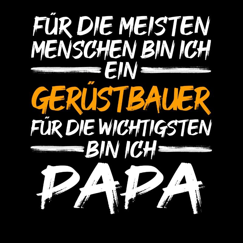 Gerüstbauer Rüster Handwerk Geschenkidee