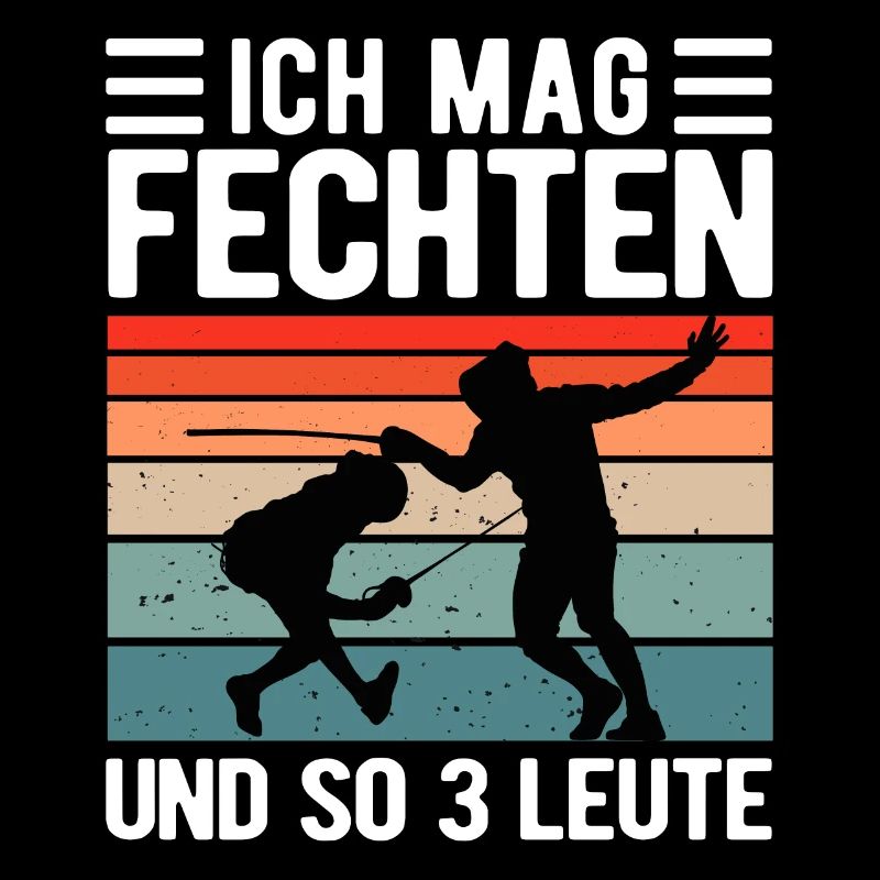 Fechten Lustiger Fechter Spruch