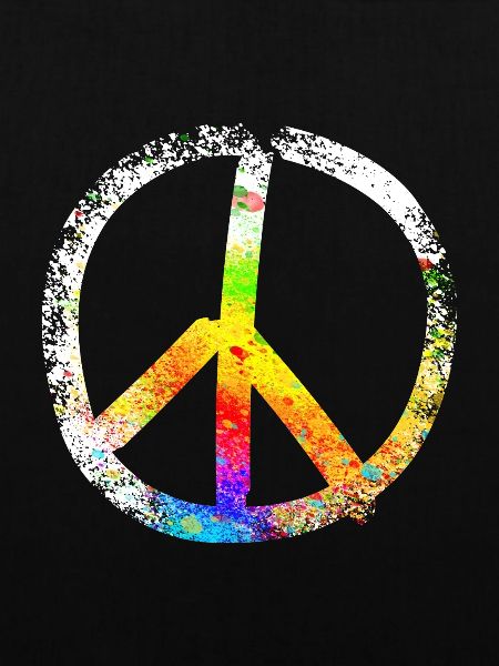 peace sign speckled 03