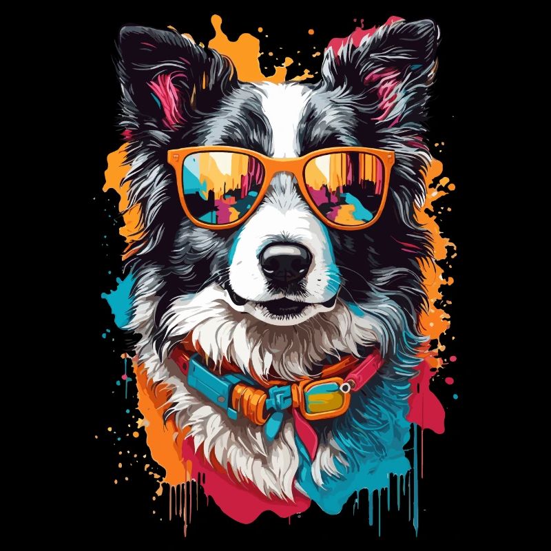 Cool and Cute: Border Collie Charm
