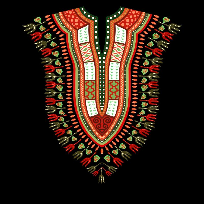 Dashiki Kost�m Juneteenth Halloween Dashiki