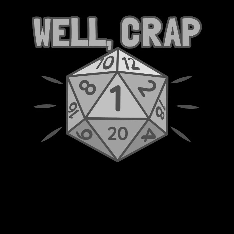 Nun, Mist hat ein 1 D20 Dice Game Dungeon RPG gero