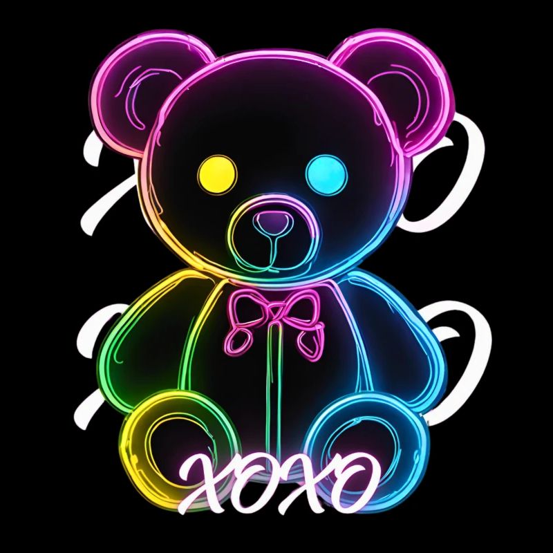 Neon Teddy