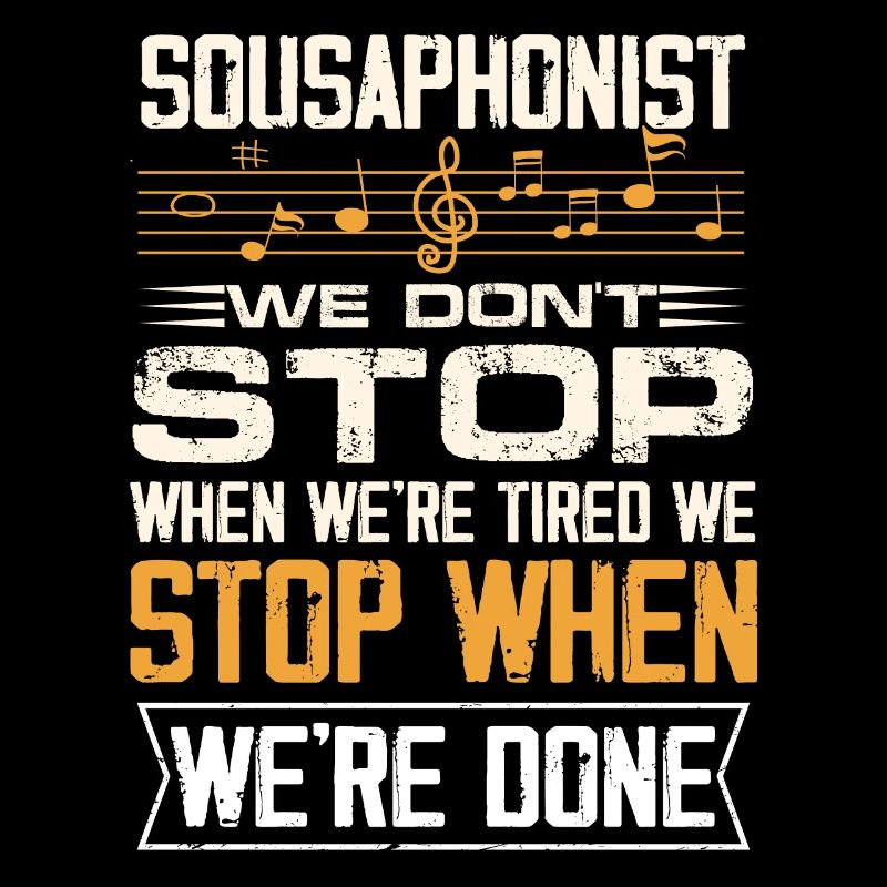 Sousaphonist We Don't Stop When We're Tired