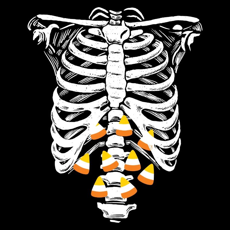 Candy Corn Skeleton Halloween Costume Candy Corn