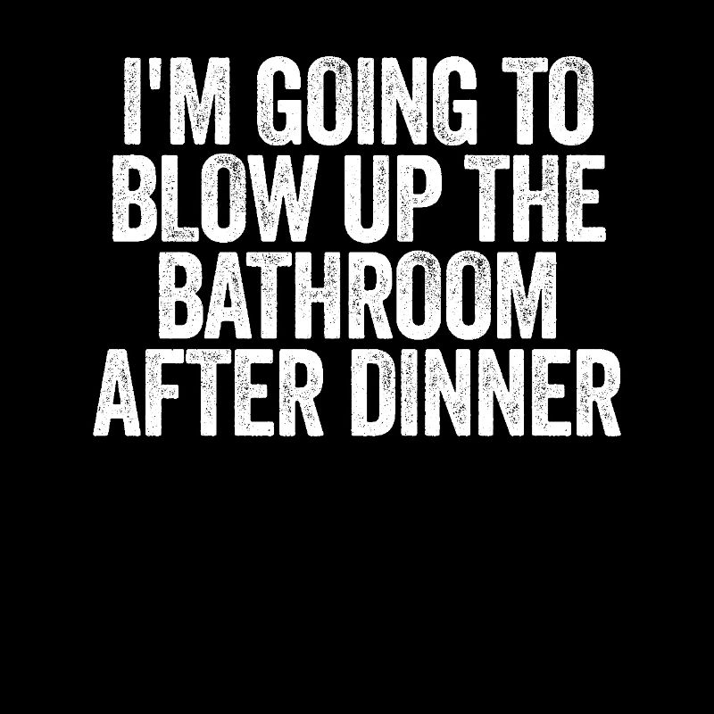 Ich werde nach dem Abendessen das Badezimmer in di
