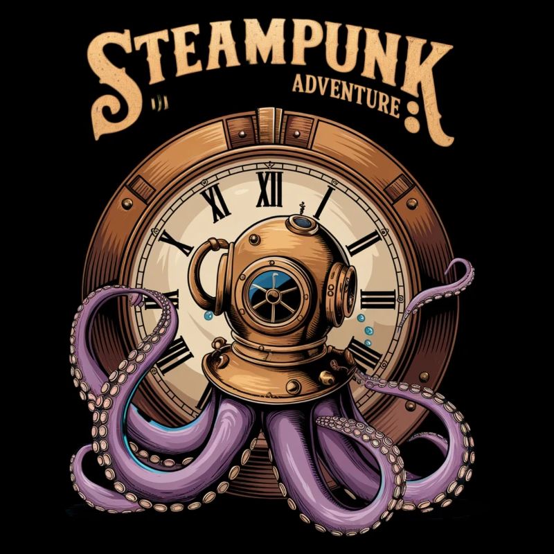 Steampunk Adventure Diver Design