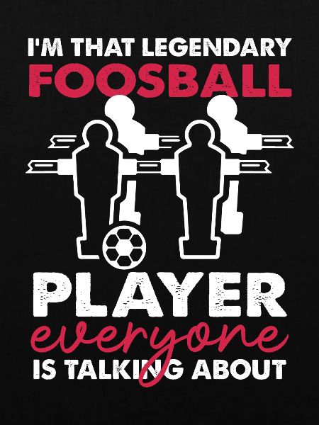 Legendary Foosball Player Design