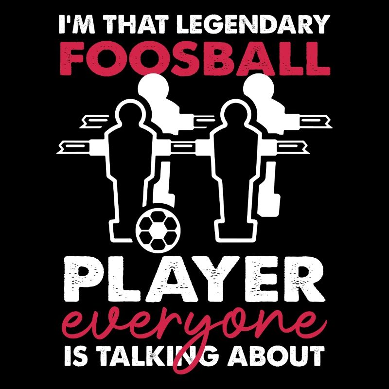 Legendary Foosball Player Design