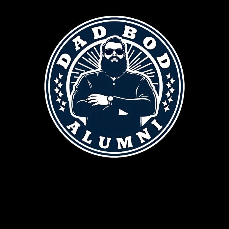 Dad Bod Alumni Funny Dad Bod for Men