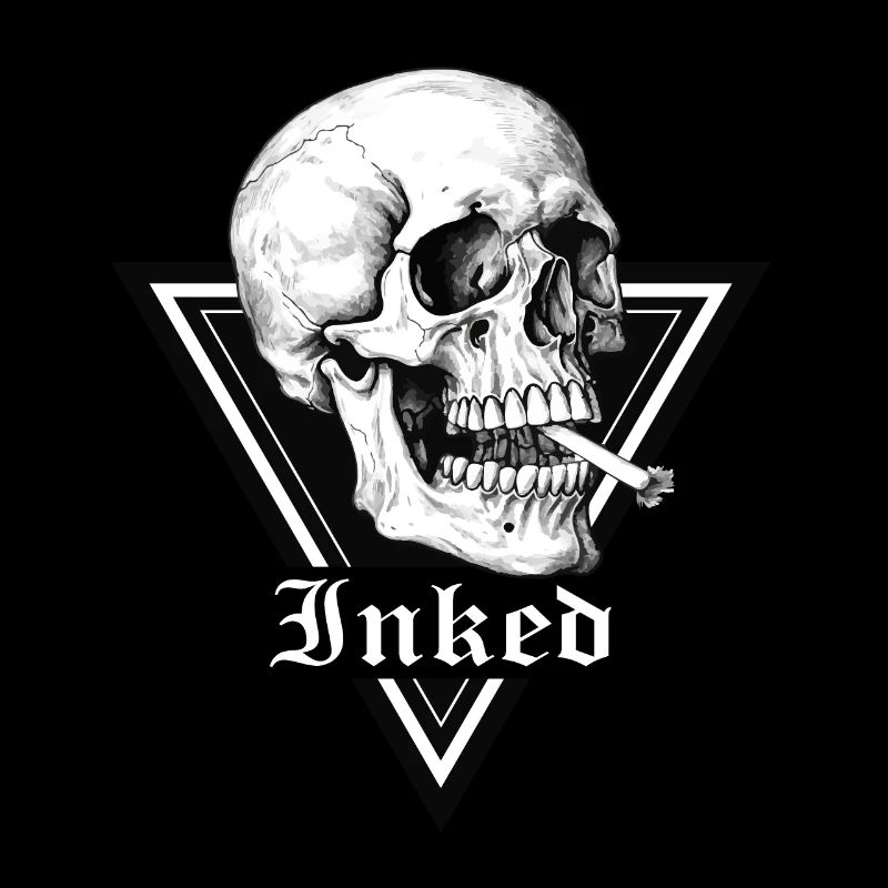 Inked Skull Tattoo