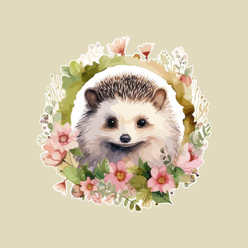 Hérisson mignon