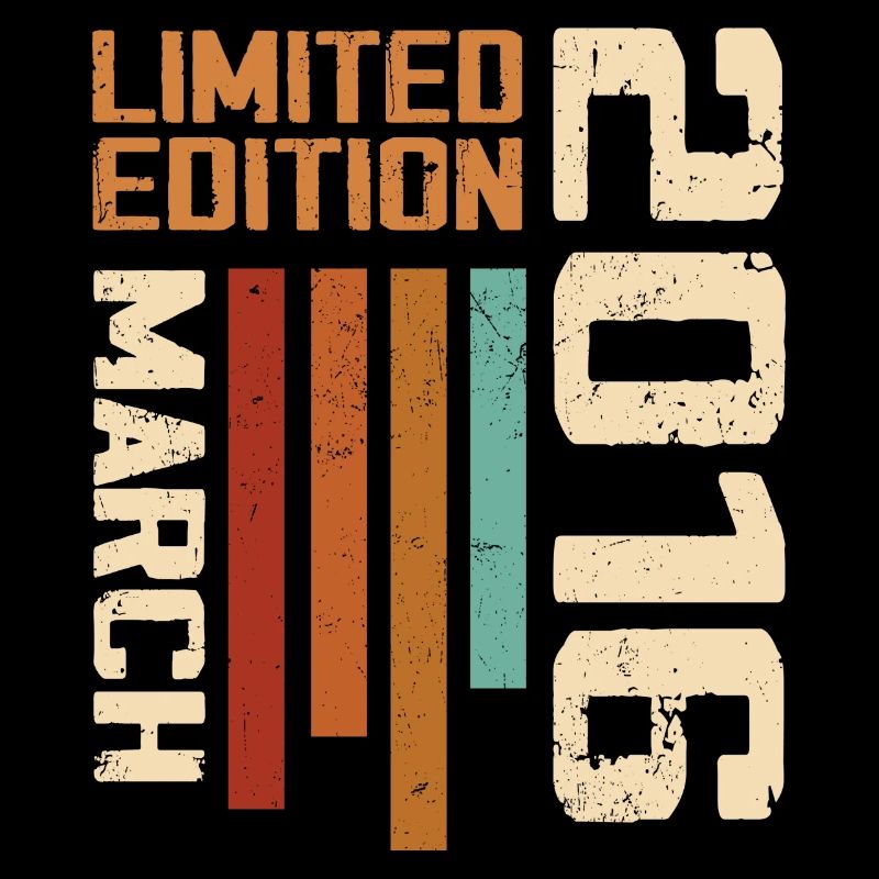 Mars 2016 Anniversaire 2016 Retro 2016 Mars