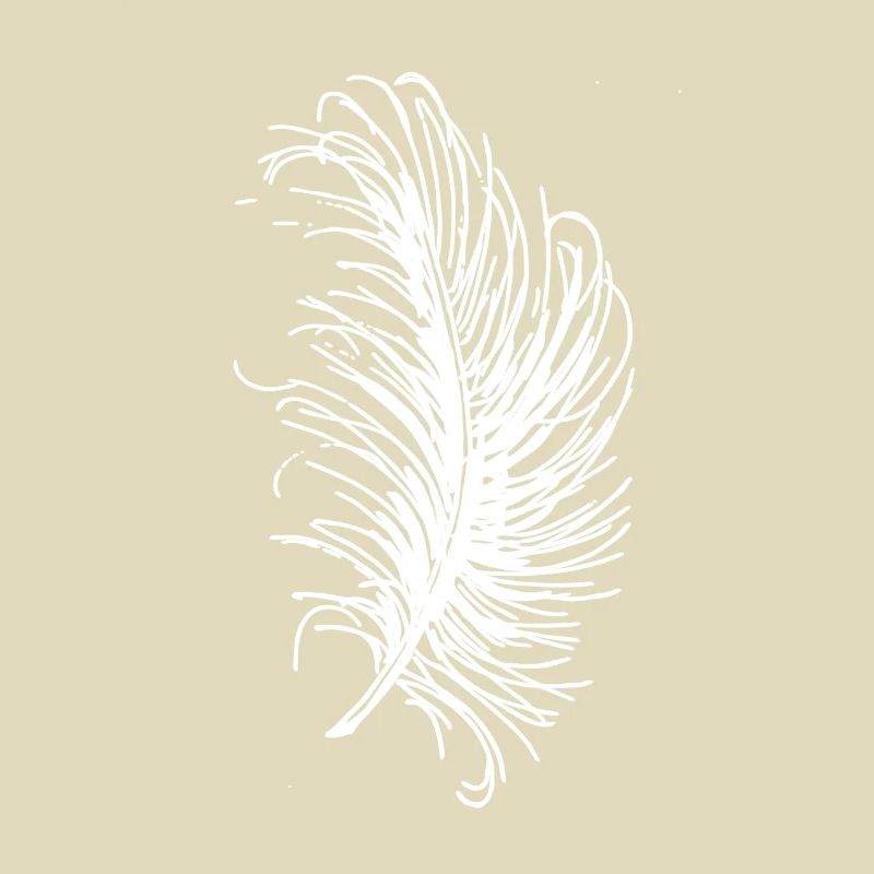 White feather