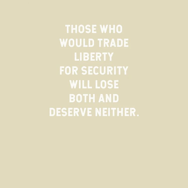 Libertarian freedom security