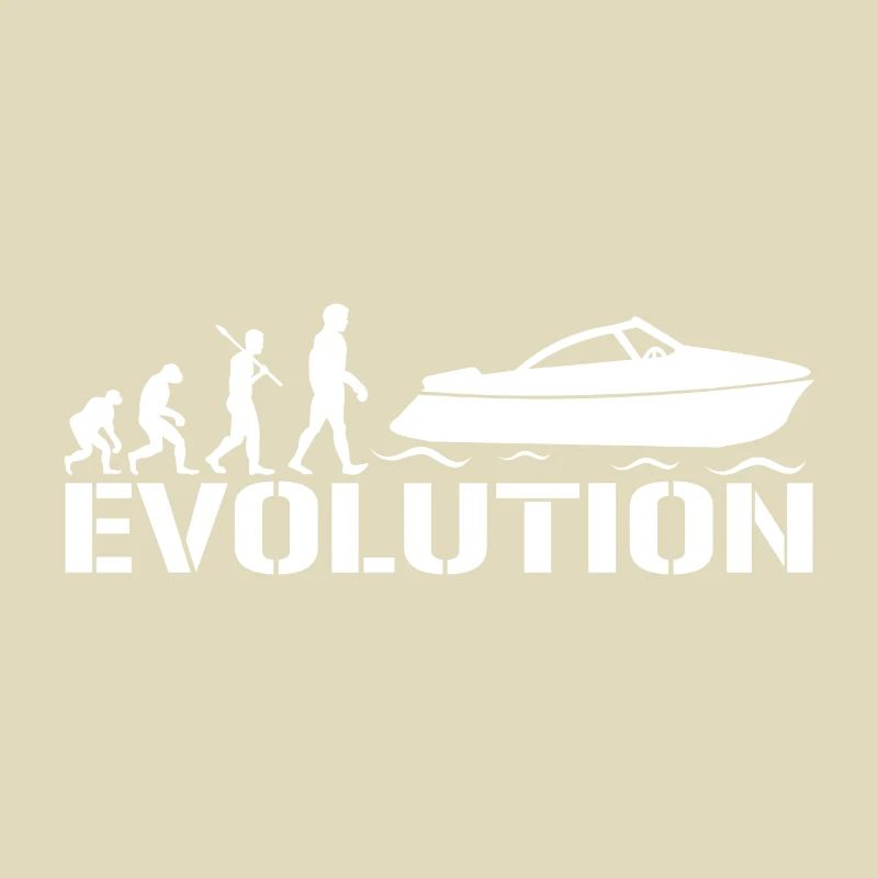 T-shirt de bateau à moteur - Evolution Boater