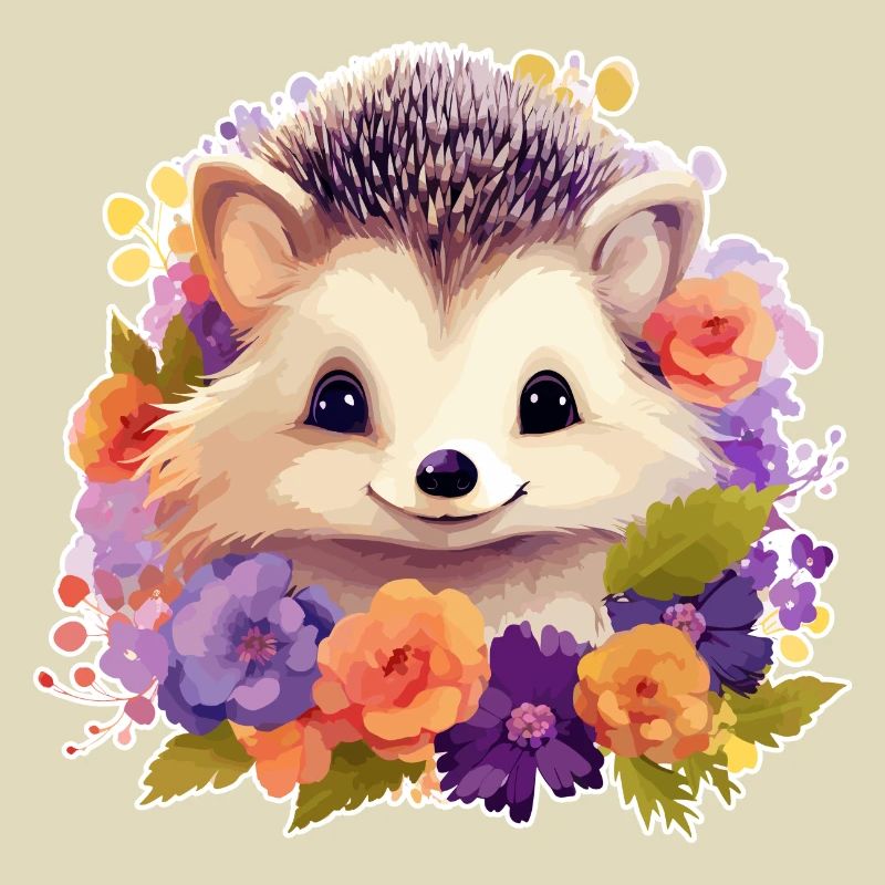 Hérisson mignon