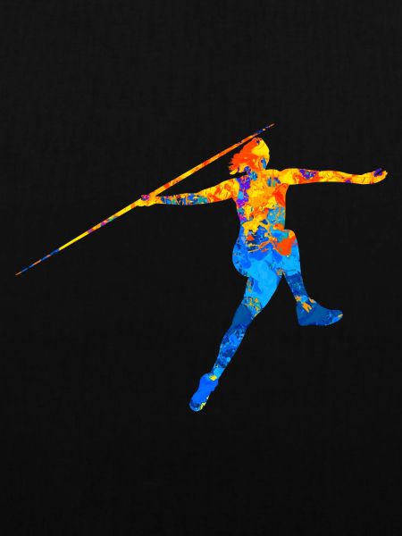 Speerwerfen Speerwurf Leichtathletik