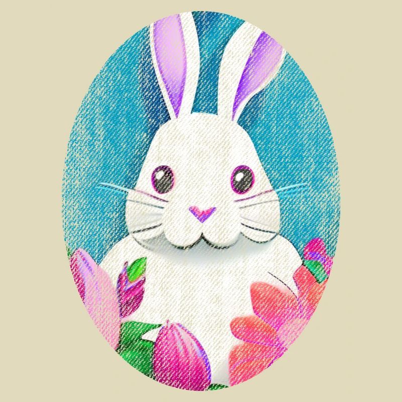 Vintage Easter Bunny Cute