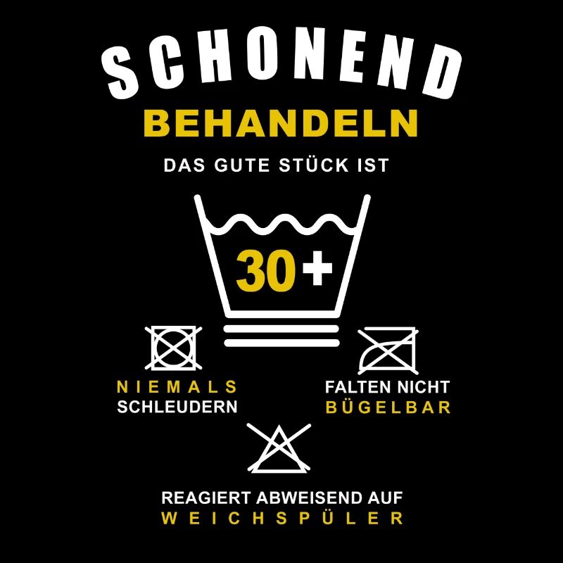 30 Geburtstag Schonend Behandeln Das Gute Stück