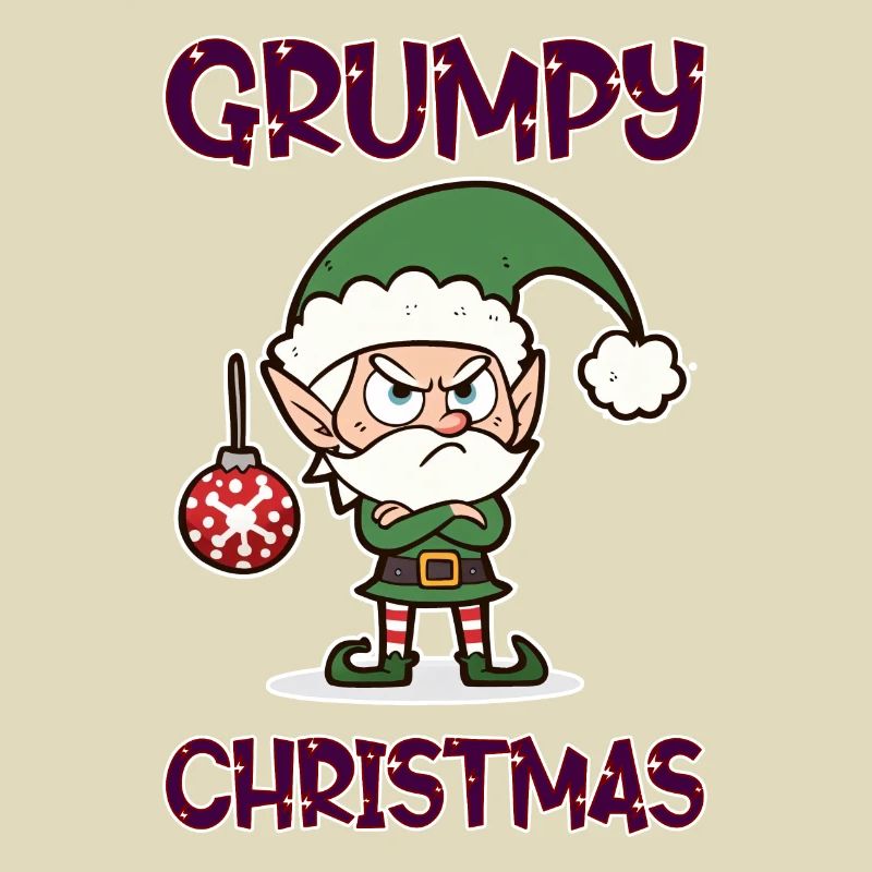 Grumpy Christmas Elf