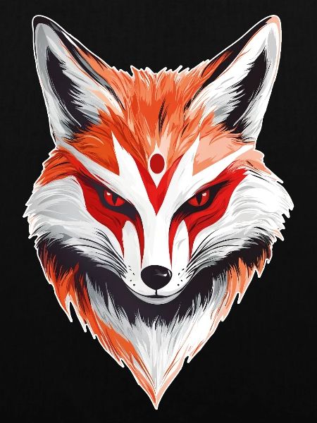 Fox Japanese Mask