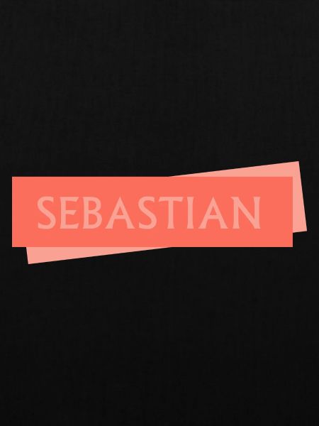 Schild SEBASTIAN Sebastian