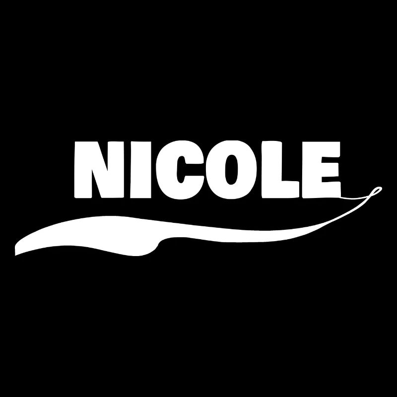 Namensschild Nicole