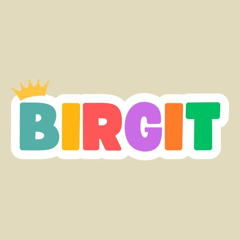 Birgit! Customizable