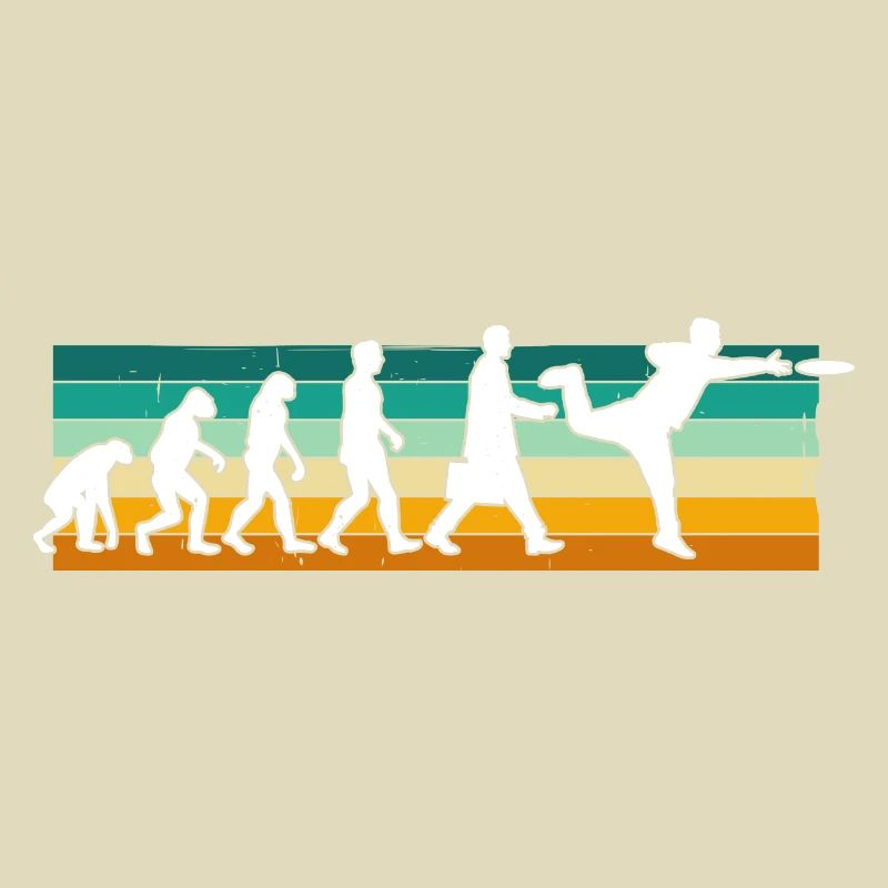 Disc Golf Disc Golfer Evolution Sport