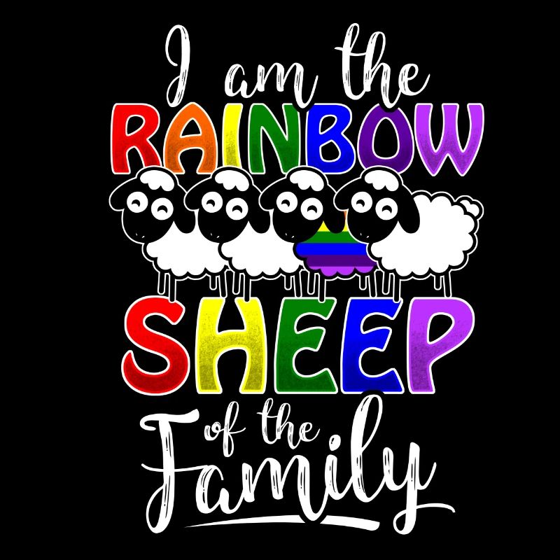 Rainbow Sheep - Gay Pride