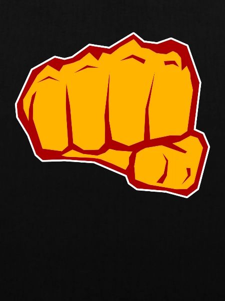 Faust V2 rot gelb