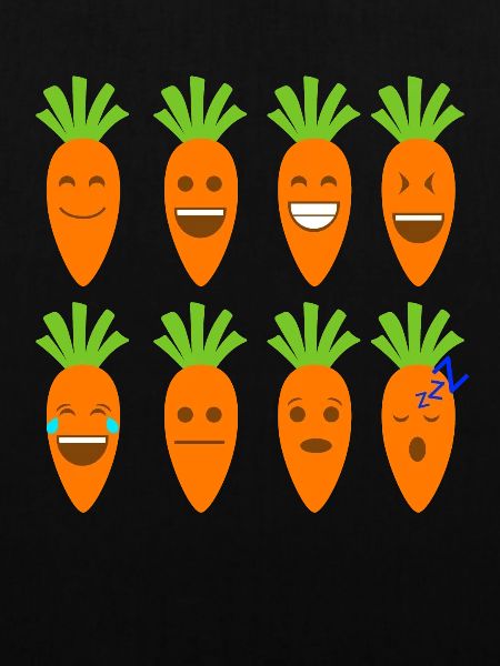 Möhre Emojis