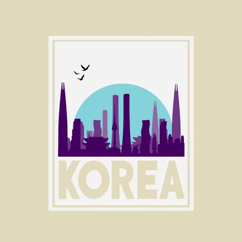 Corée du Nord Corée du Sud Asie Drapeau de Corée