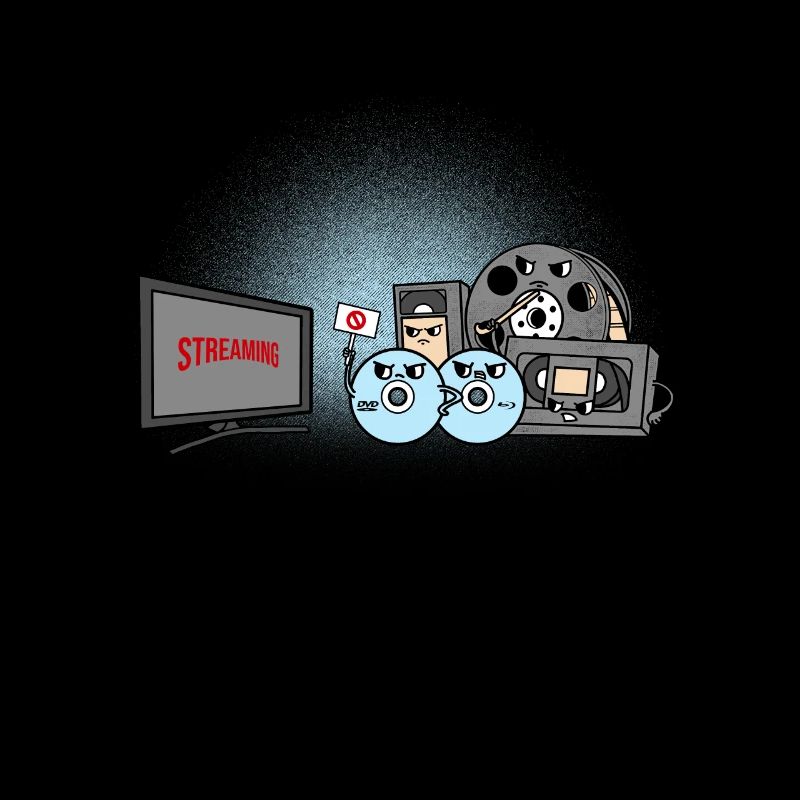 Funny anti streaming CD video cassette gift