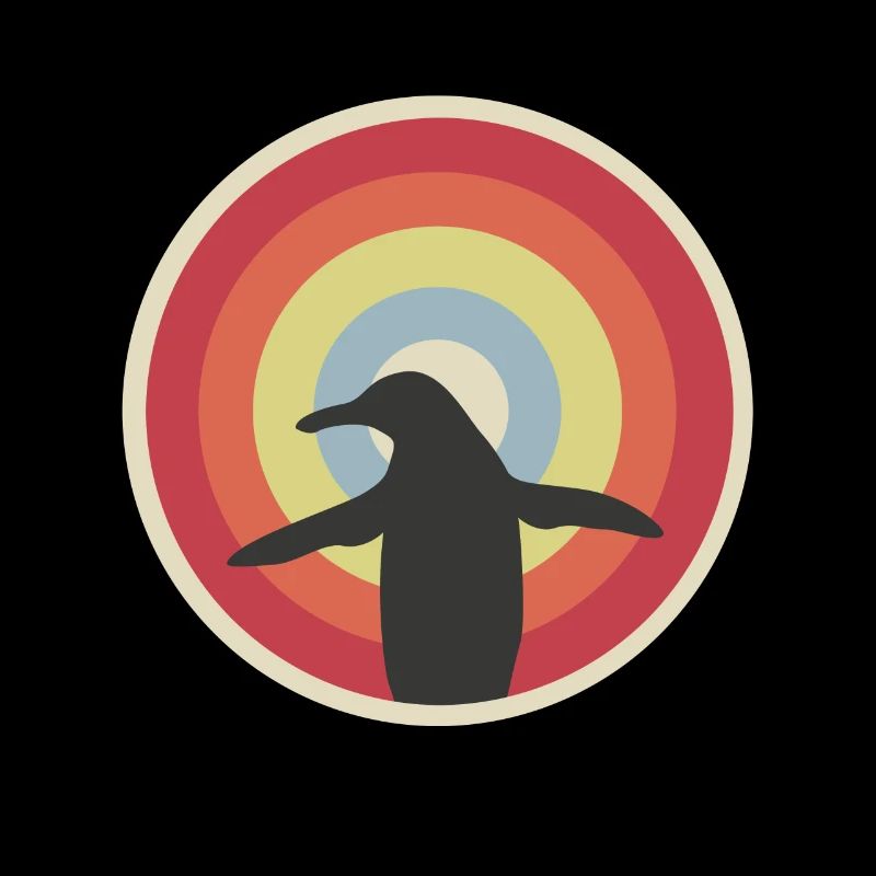 Pingouin rétro