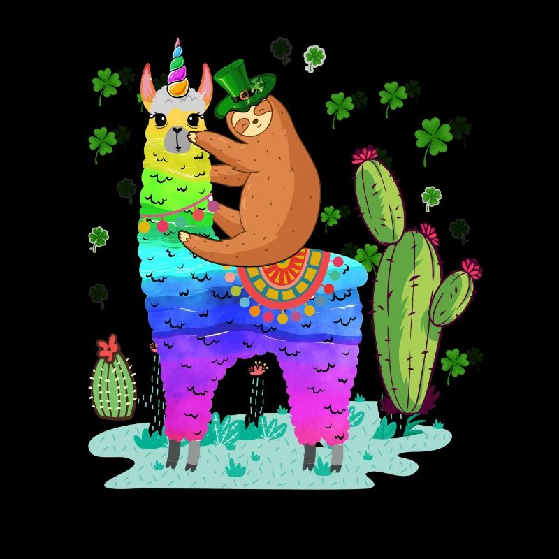 Sloth Riding Llama St