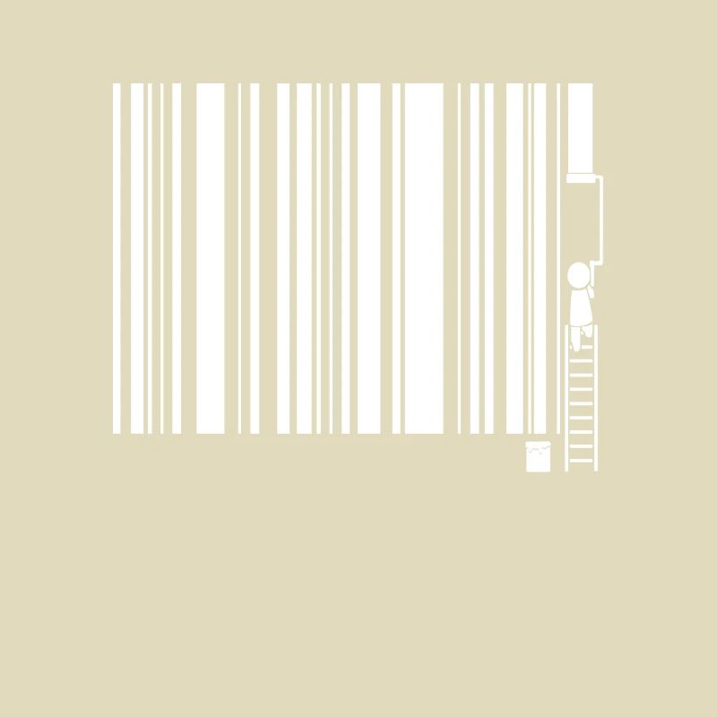 Painter and varnisher profession barcode cool gift