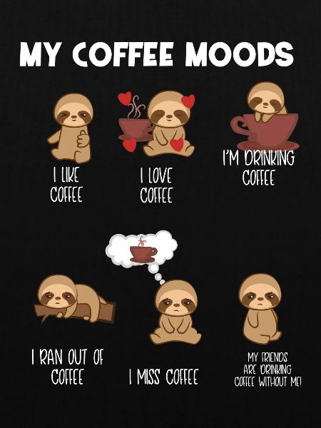 Faultier– Faultiere – Faultierfan – Kaffee