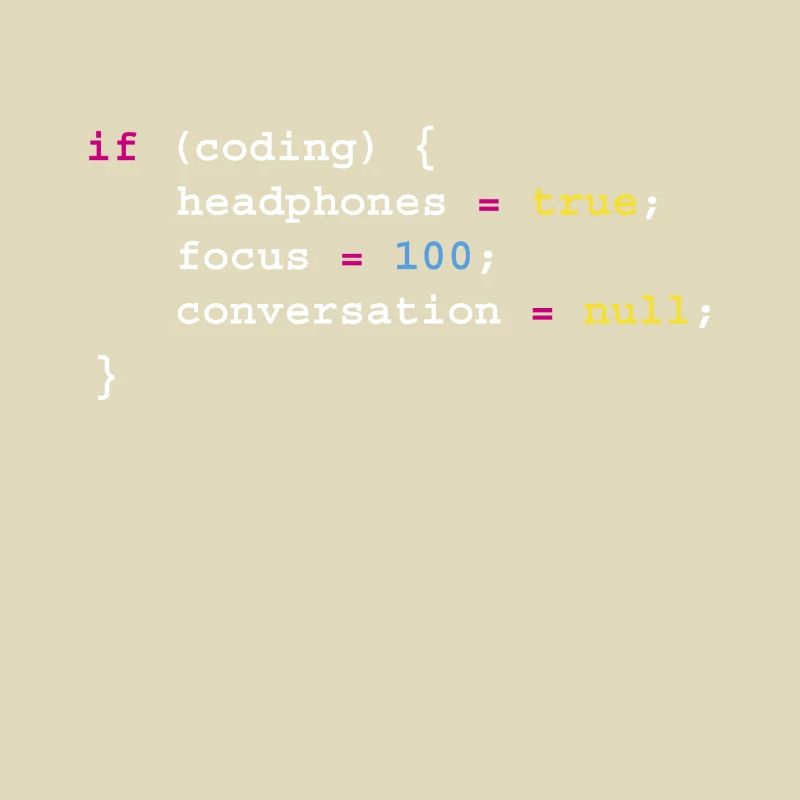 Programmierung Wenn Coding Headphones Tee, Programmierung