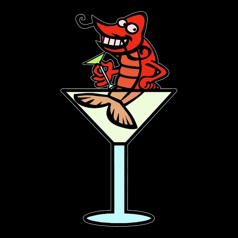 Drunk Shrimp Cocktail Drink