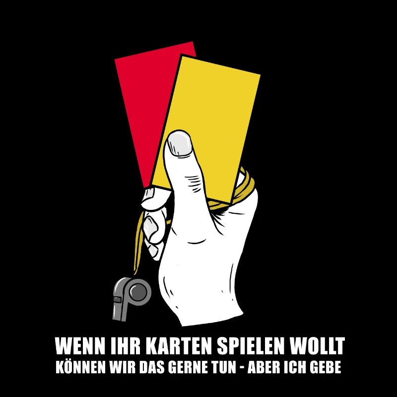 Funny football referee / referee gift