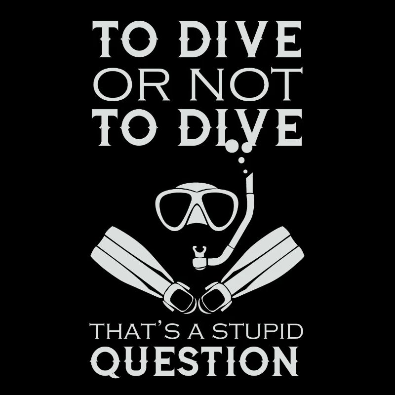 Dive or Not Dive Divers Diving Snorkeling