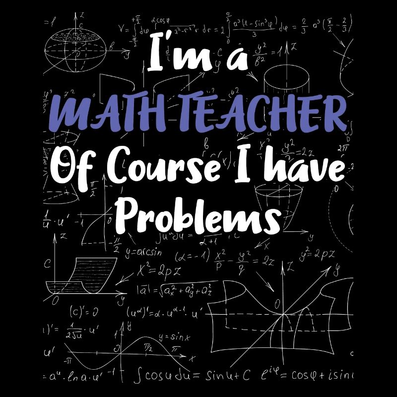 Cadeau de professeur de maths d'école de collège que j'ai