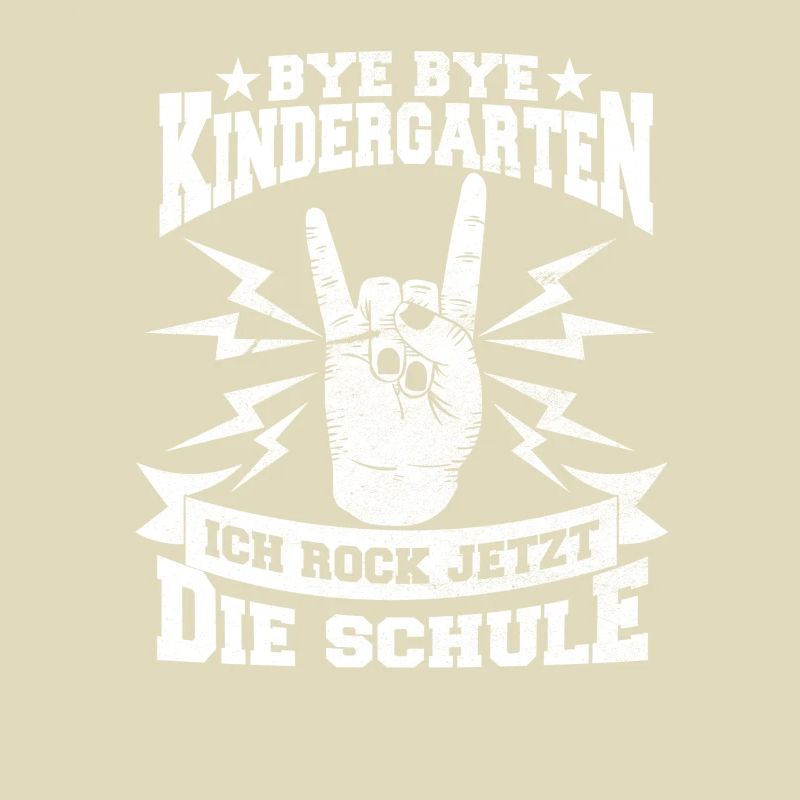 Erstklässler Schule Rocken Einschulung Spruch