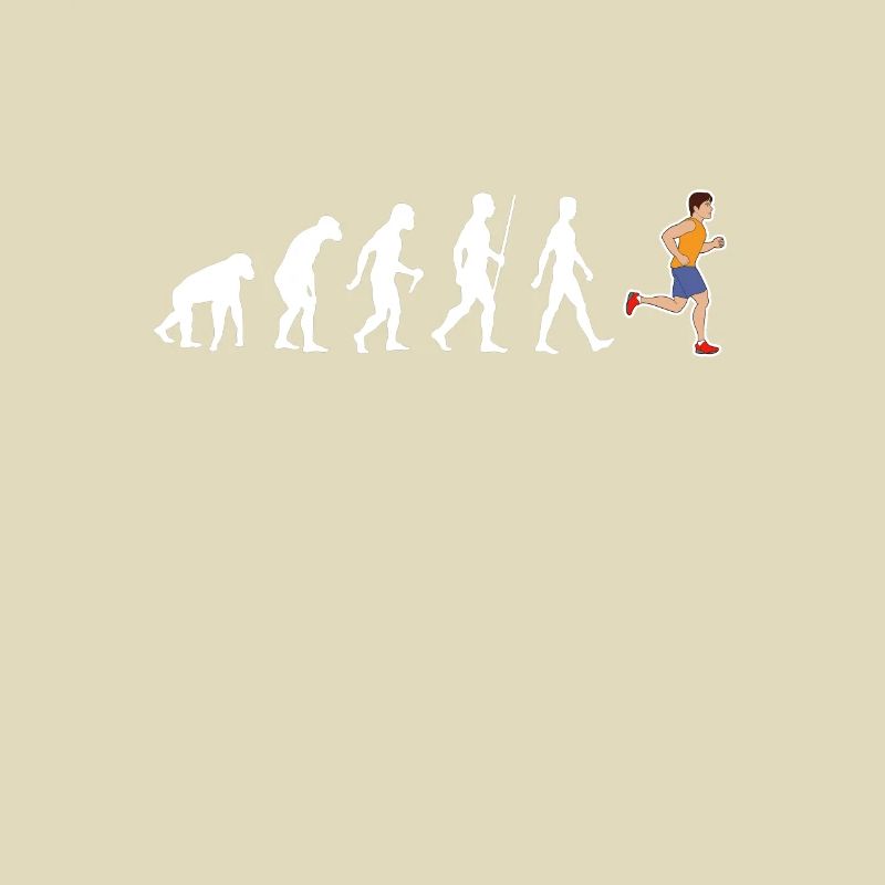 Running Evolution Jogging Cardio Run Runner Gift