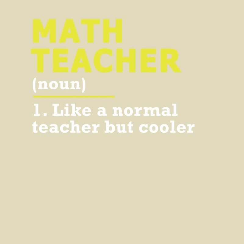 Math Math Teacher Mathematics Mathematician Gift