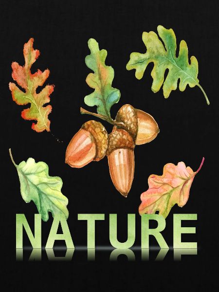 Love Nature Eichenblatt