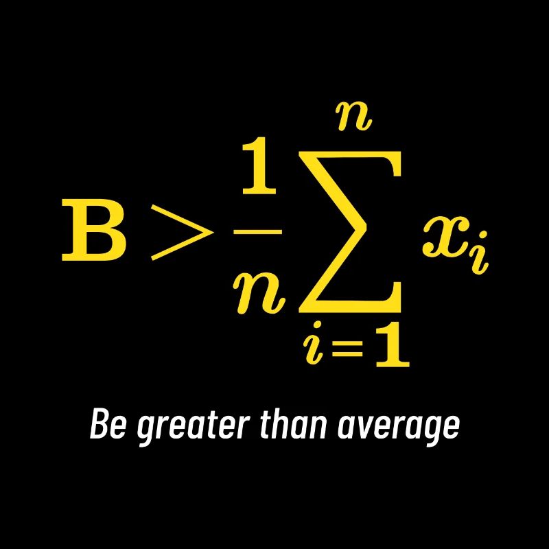 Math Greater Than Average Gift Math Day Back To
