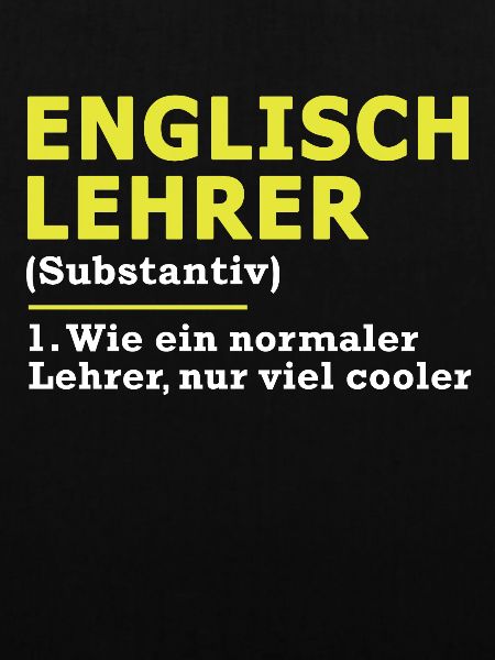 Englischlehrer Englisch Lehrer Spruch Geschenk